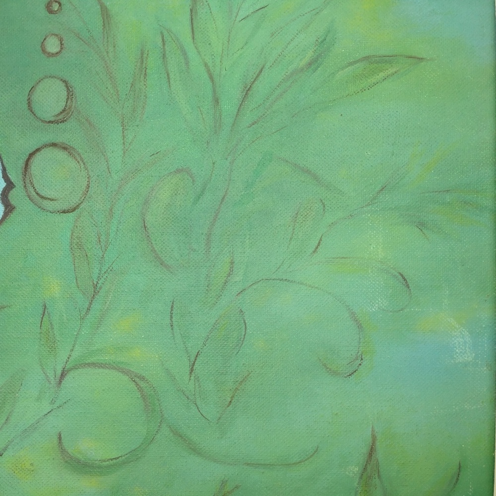 Fish Painting Signed Barbara Haskell 1974 - Picture 6 of 8